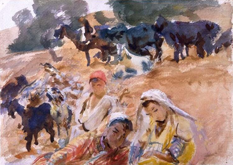 John Singer Sargent Goatherds china oil painting image